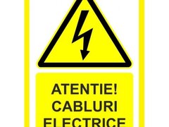 Placuta pentru cabluri electrice